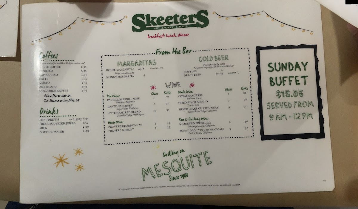 Skeeter's Mesquite Grill Menu - Image 3